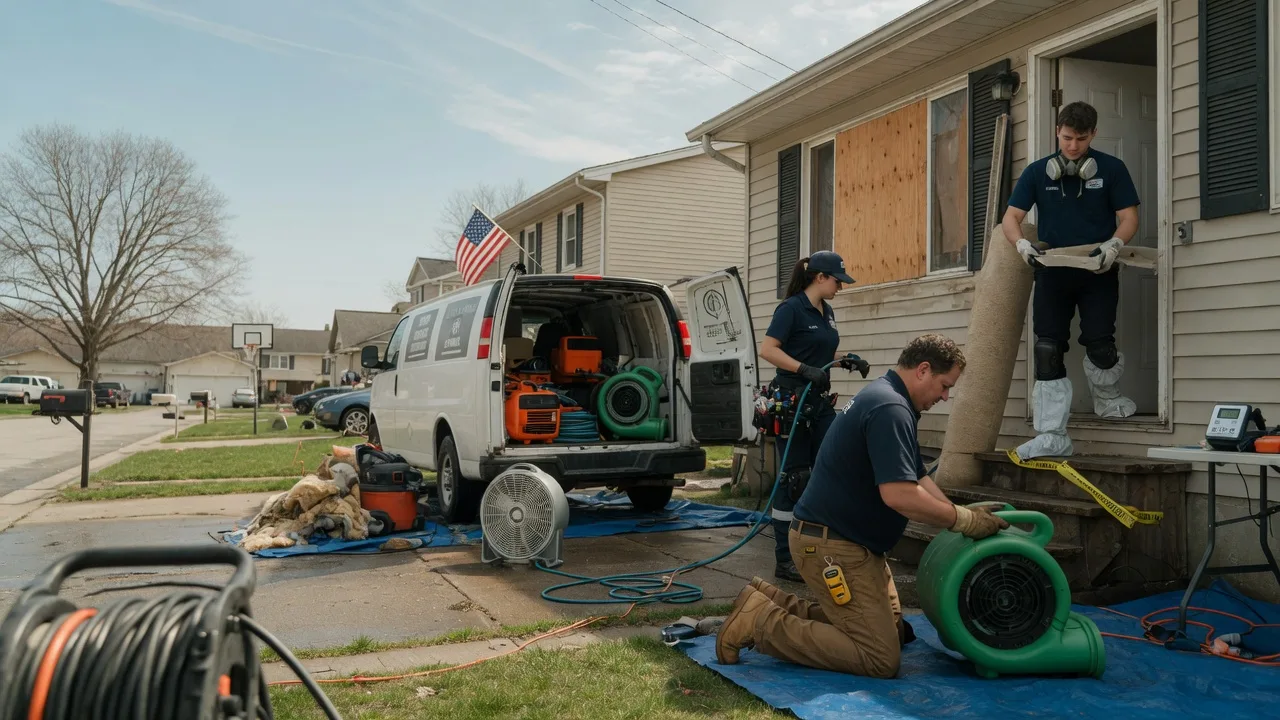 Water Damage Restoration in Saint Charles, IL near me